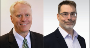 Alan Matheson of Tacoma Rail (left) and Christopher Coulter of HNTB Corporation. (Photographs courtesy of the respective companies.)